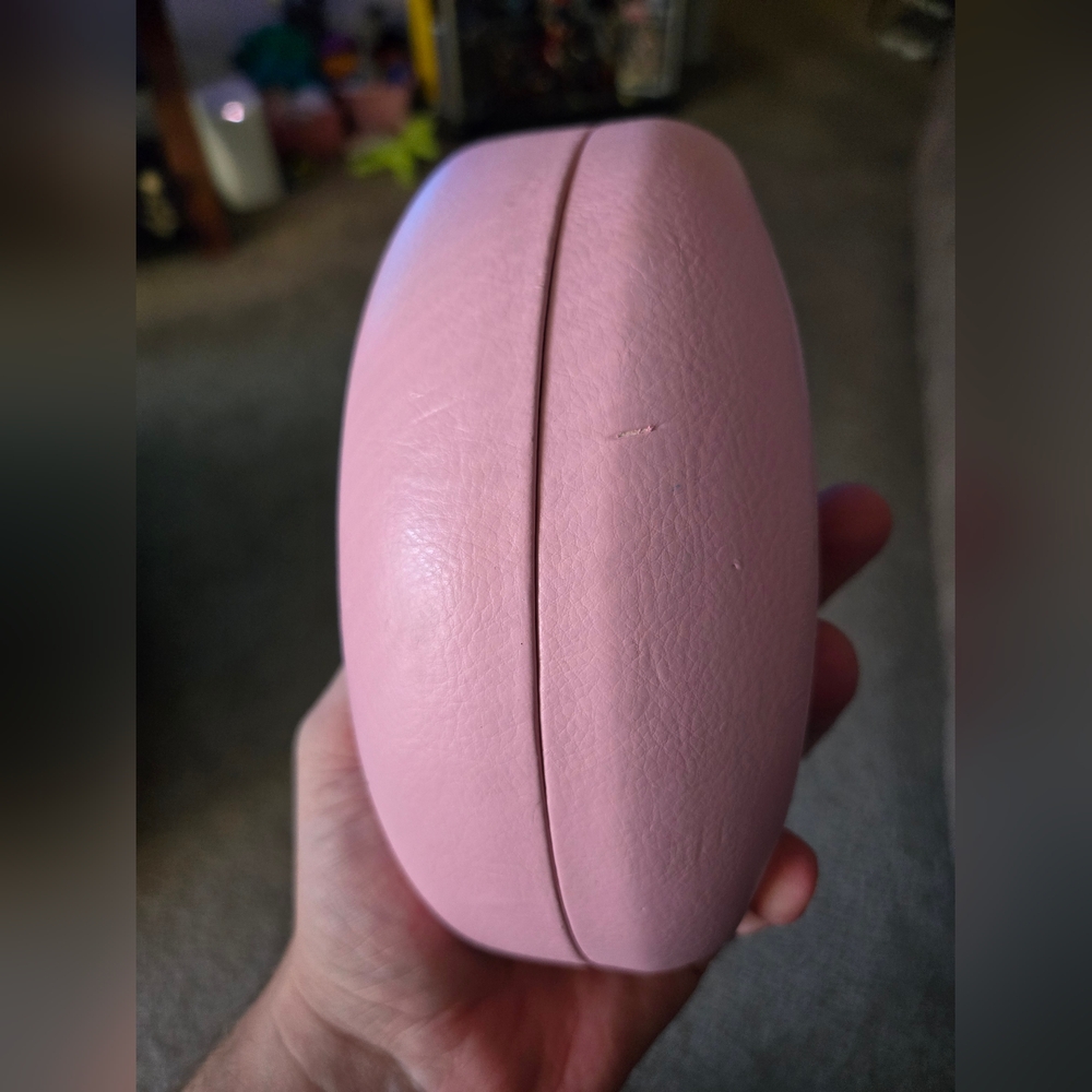 Juicy Couture Hard Glasses Case Eyeglasses Sunglasses Case Pink Authentic Empty - Picture 6 of 7